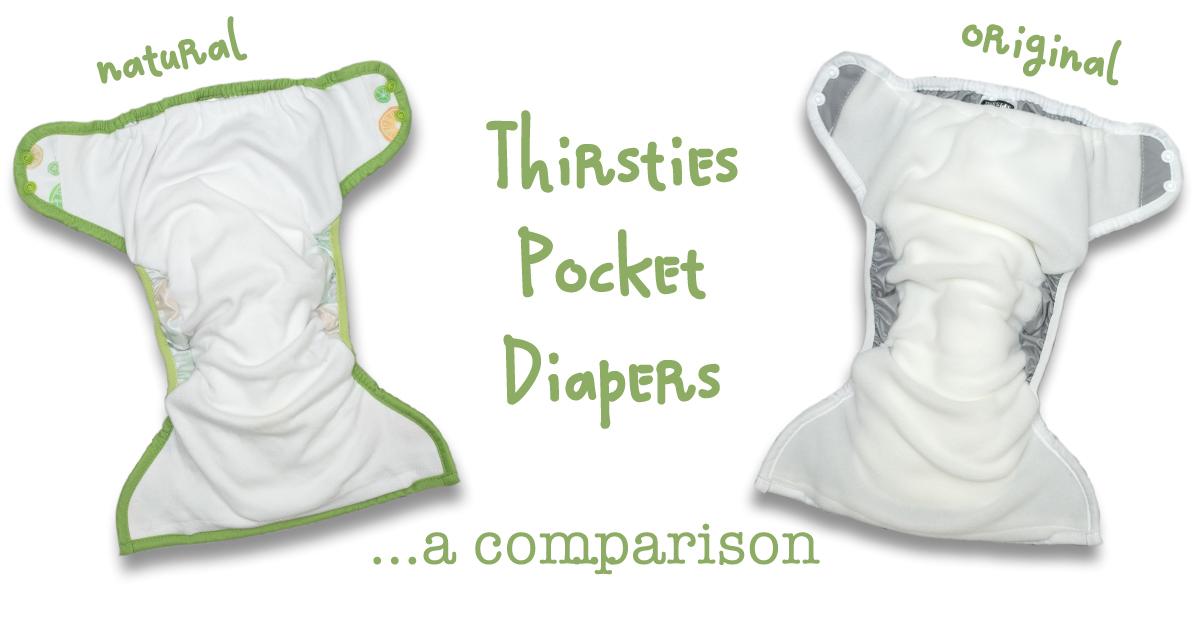 image of two cloth diapers opened up