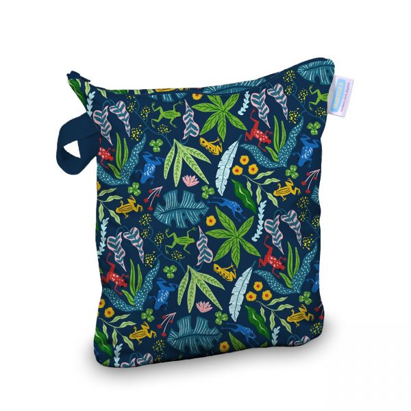 image of bag with tropical print