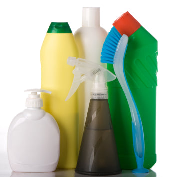 image of detergent bottles