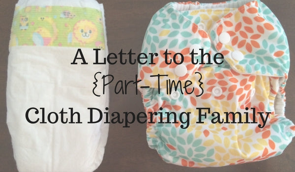 Modern Reusable Cloth Diapers Made to Fit from Birth to