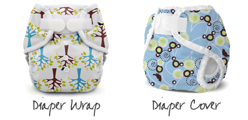 Difference between the Thirsties Duo Wrap and Diaper Cover