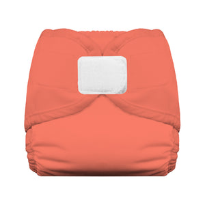 Image of Thirsties Diaper Cover with hook and loop in Salmon
