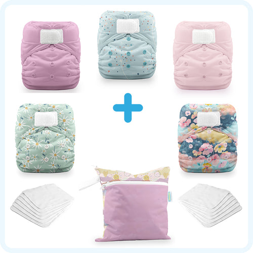 Image of Thirsties Cloth Diaper Packages Caregiver Pack
