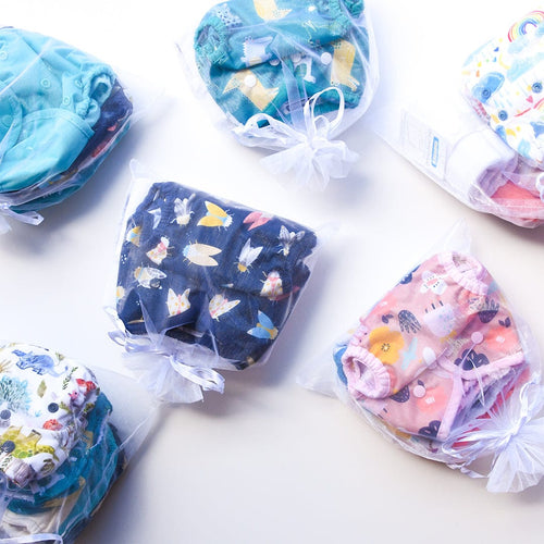 image of thirsties cloth diaper packages great for gift giving