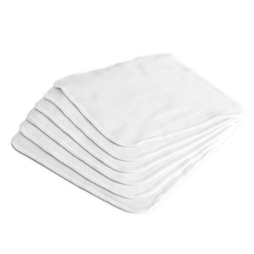 Organic Cotton Wipes 6-pack