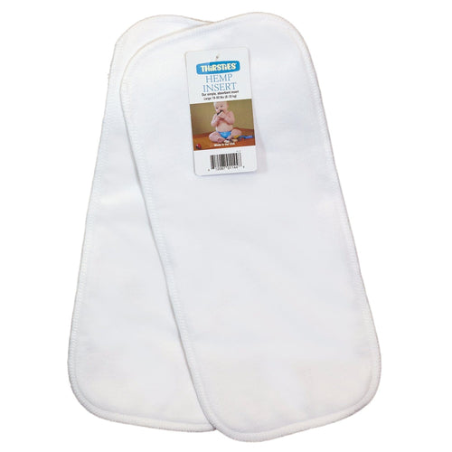 Image of Thirsties Accessories Hemp Inserts 2 pack
