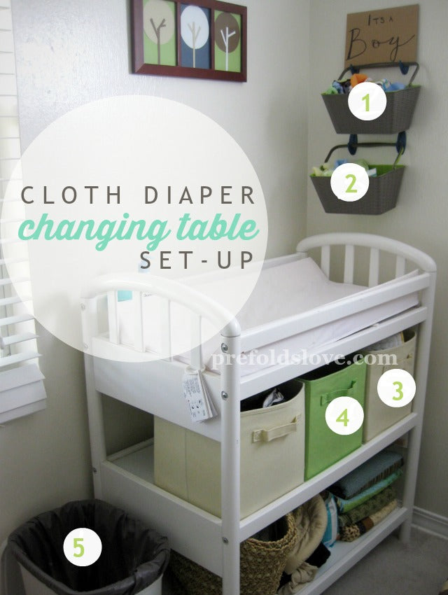 image of changing table