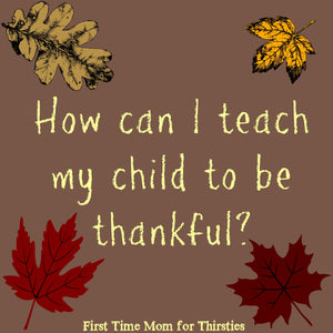 image of leaves with text about thanks