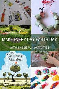 image of assorted earth day crafts