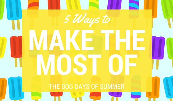 image of popsicles with text about summer tips