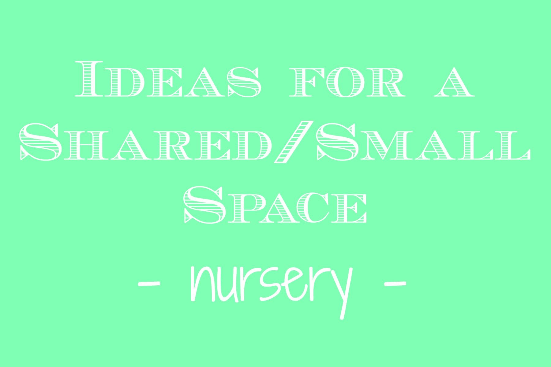 image of green square with text for nursery help