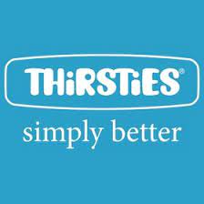 image of thirsties logo