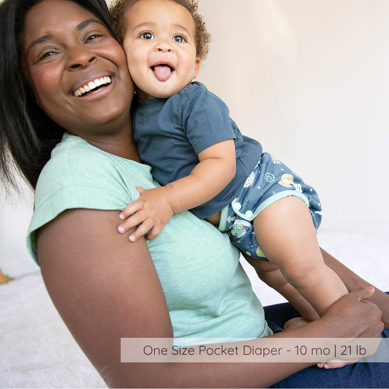 -Image of Thirsties Cloth Diapers One Size Pocket Diaper