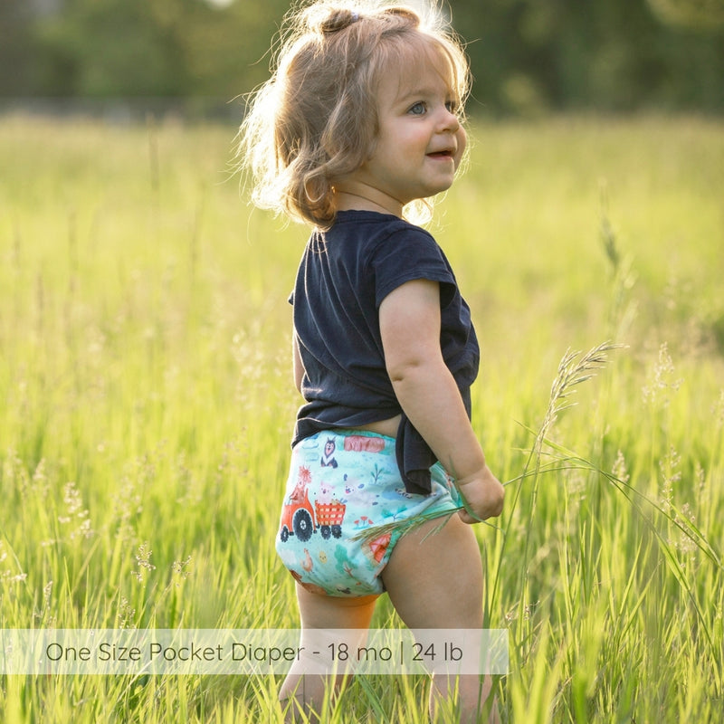 -Image of Thirsties Cloth Diapers One Size Pocket Diaper
