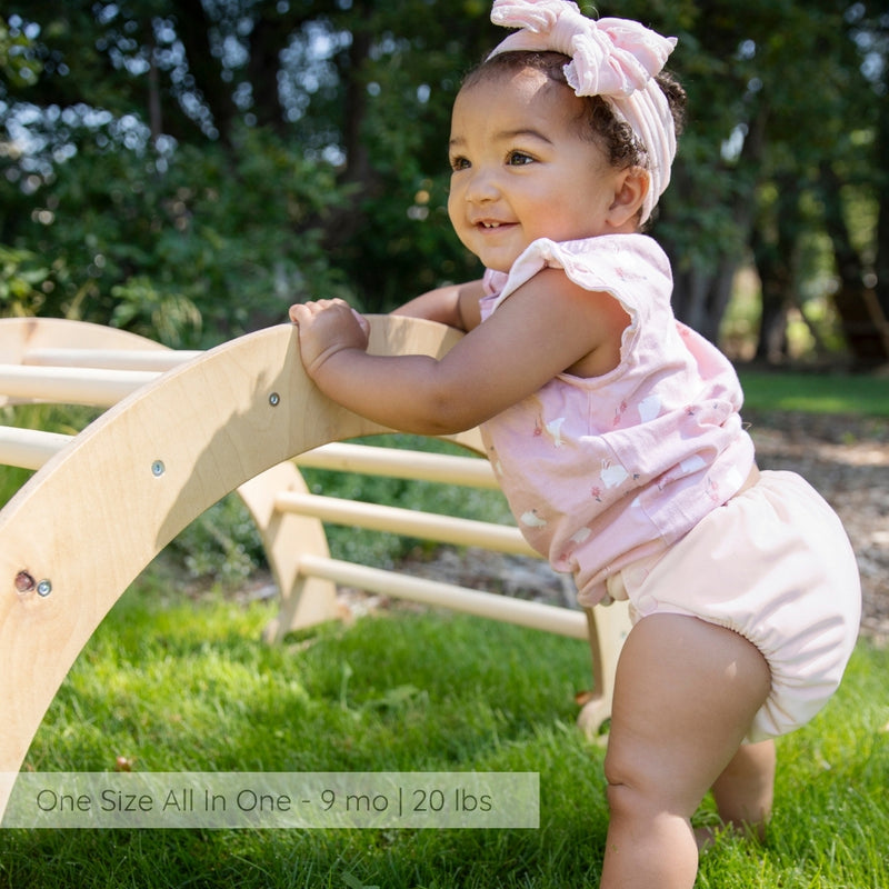 -Image of Thirsties Cloth Diapers Natural One Size All In One