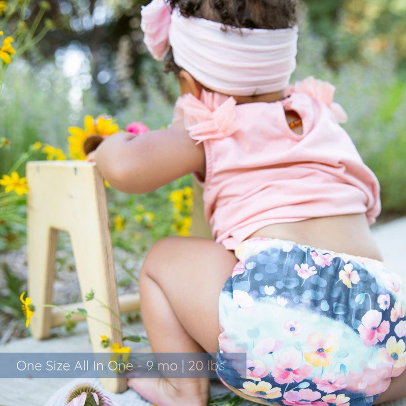 -Image of Thirsties Cloth Diapers Natural One Size All In One