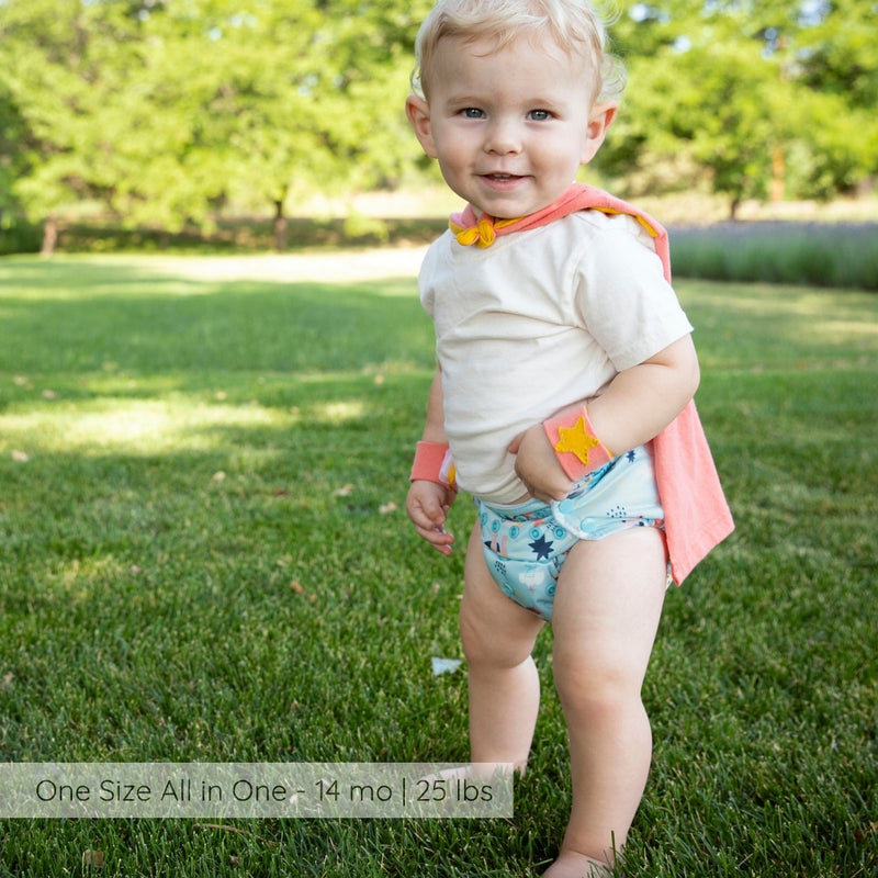 -Image of Thirsties Cloth Diapers One Size All In One