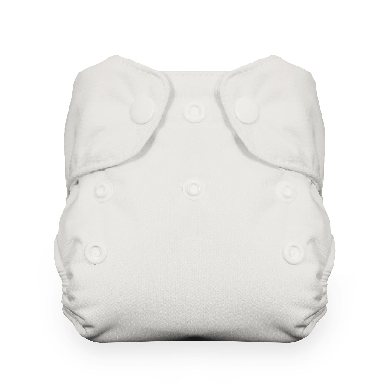 Image of Thirsties Newborn All in One Diaper with Snaps in Birch