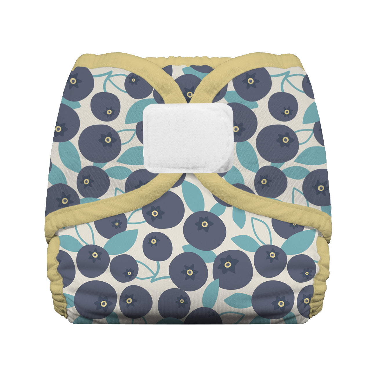 Thirsties Cloth Diaper Cover with Hook and Loop closures in Blueberry