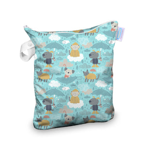 Thirsties Deluxe Wet Bag in Drizzly