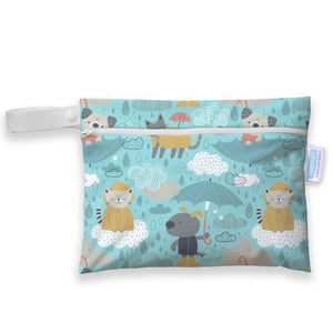 Thirsties Mini Wet Bag in Drizzly