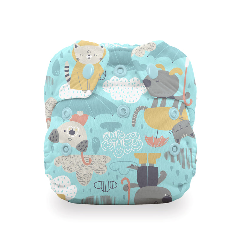 Image of Thirsties Cloth Diapers Natural Newborn All in One
