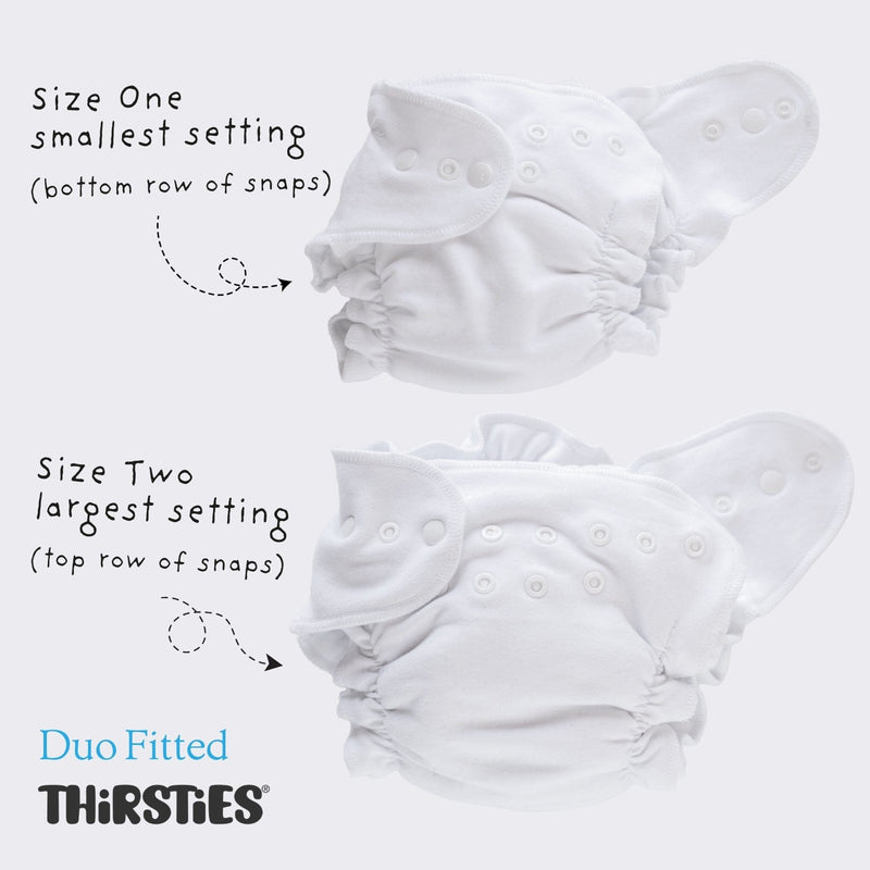 -Image of Thirsties Cloth Diapers Duo Fitted