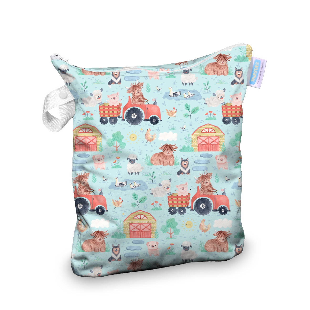 Thirsties Deluxe Wet Bag in Ferm-stockin