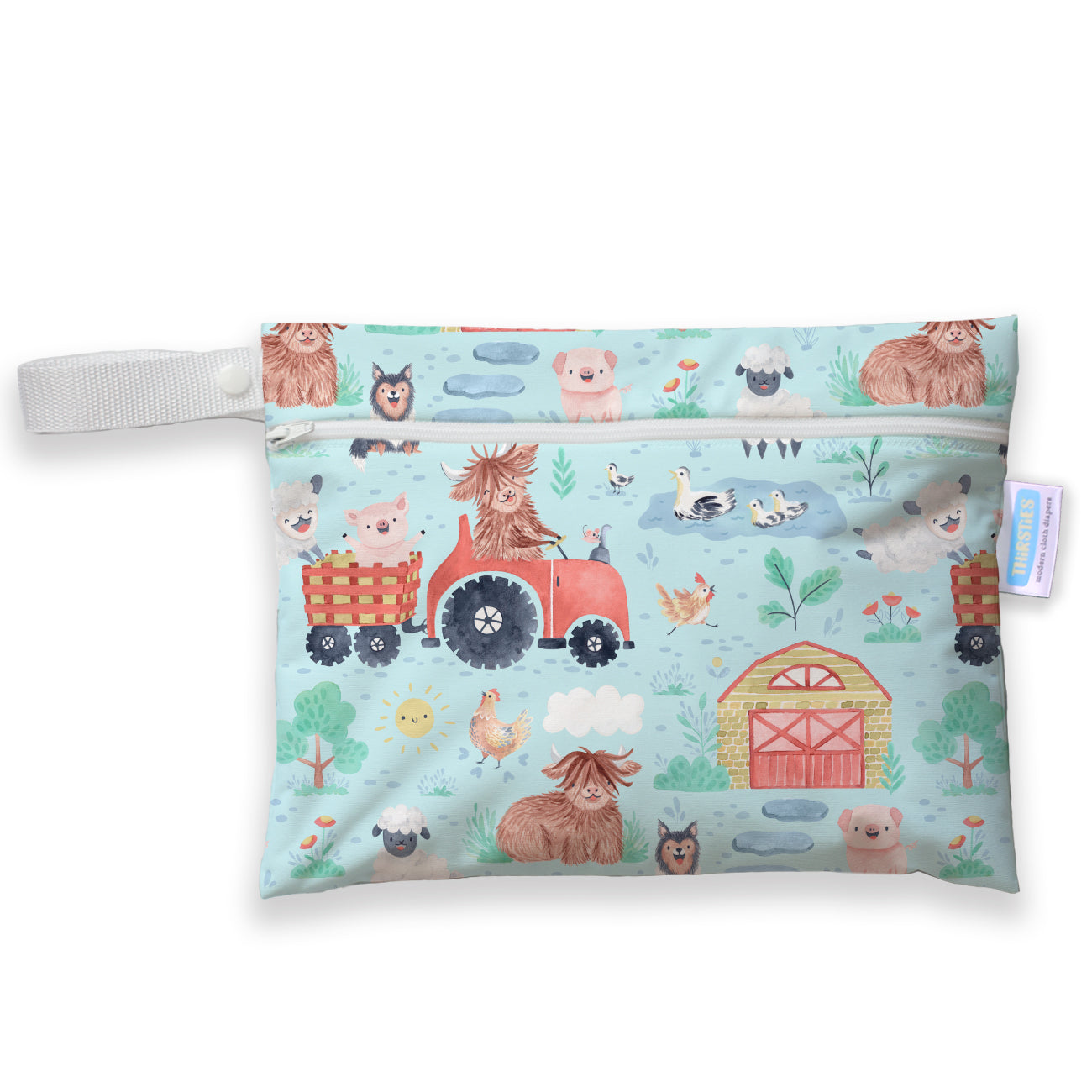Thirsties Mini Wet Bag in Ferm-stockin