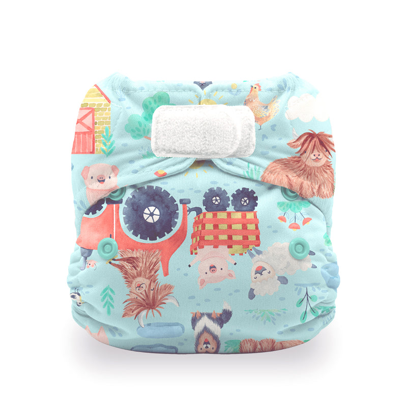 Image of Thirsties Cloth Diapers Natural Newborn All in One