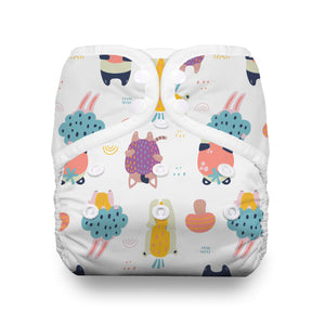 Image of Thirsties Pocket Diaper One Size with Snaps in Harvest Helpers