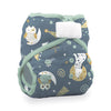 Natural One Size Pocket Diaper One Size 8 - 40 lbs (4 - 18 kg) / Hook & Loop / Hoot n Howl