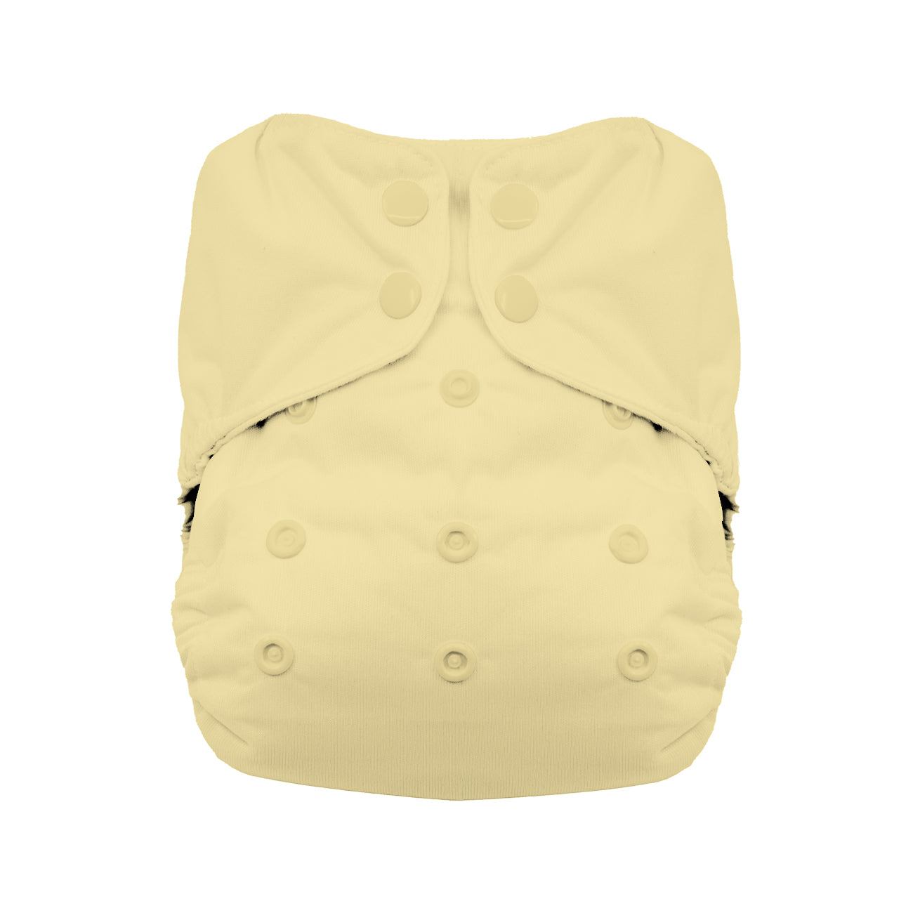 Thirsties One SIze All in One with Snaps in Pineapple