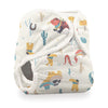Diaper Cover Newborn/Preemie 4 - 10 lbs (2 - 5 kg) / Hook & Loop / Reptile Wranglers