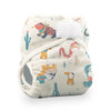 Natural One Size Pocket Diaper One Size 8 - 40 lbs (4 - 18 kg) / Hook & Loop / Reptile Wranglers