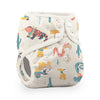 One Size Pocket Diaper One Size 8 - 40 lbs (4 - 18 kg) / Snap / Reptile Wranglers