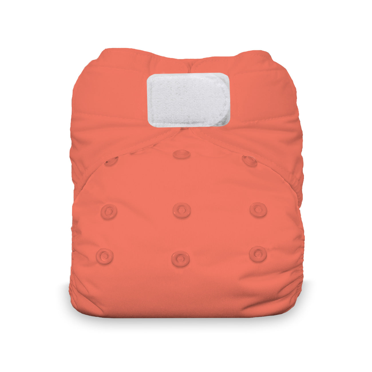 Image of Thirsties One Size All in One with hook and loop in Salmon