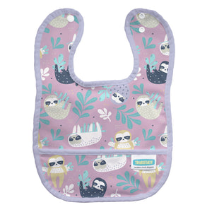 summer infant bibbity rinse and roll portable bib Thirsties Pocket Bib Wild Plume