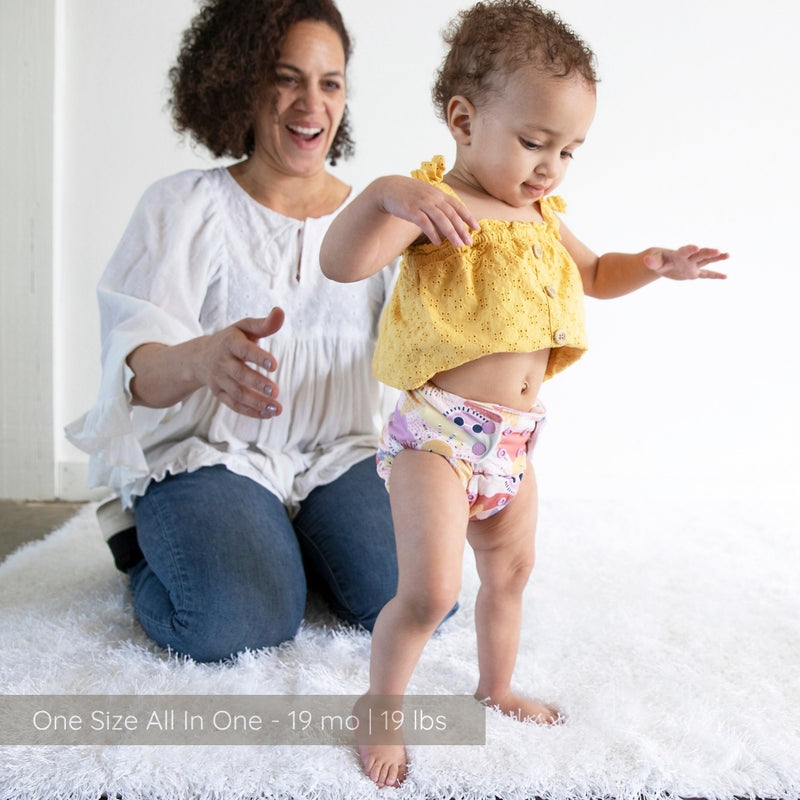 -Image of Thirsties Cloth Diapers Natural One Size All In One
