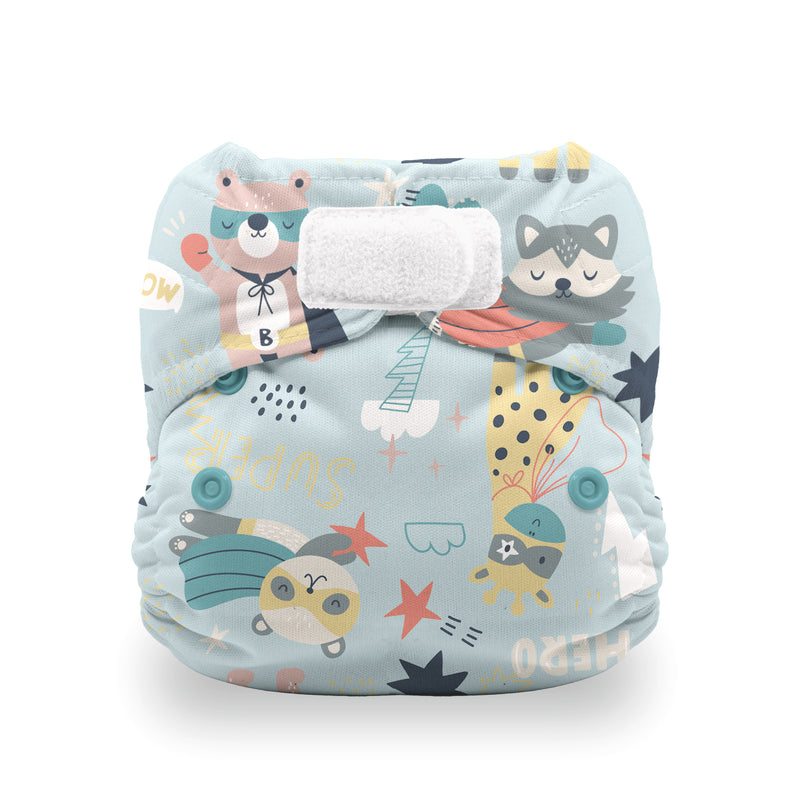 Image of Thirsties Cloth Diapers Natural Newborn All in One