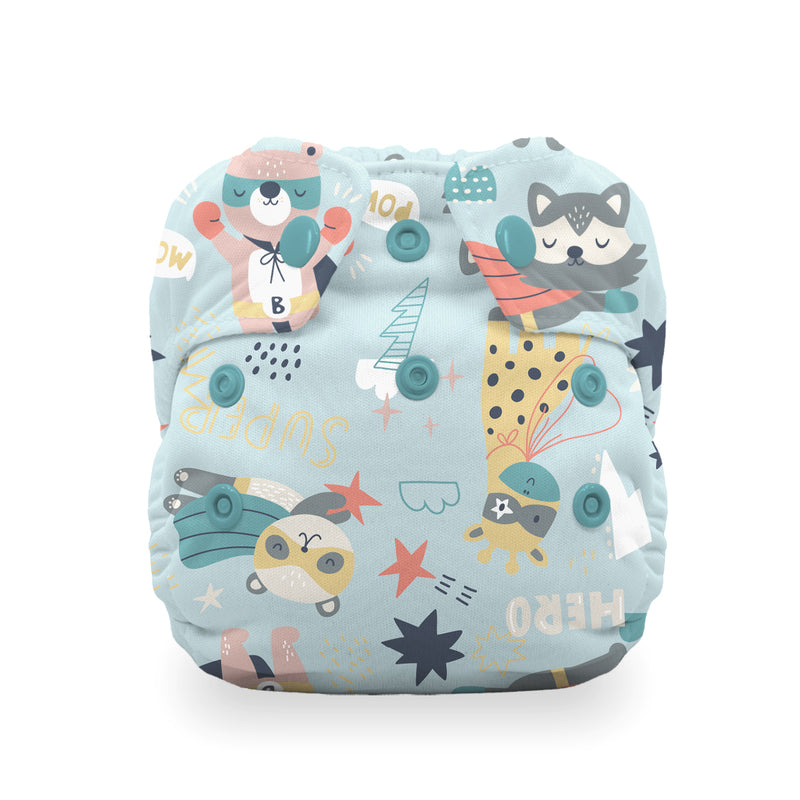 Image of Thirsties Cloth Diapers Natural Newborn All in One