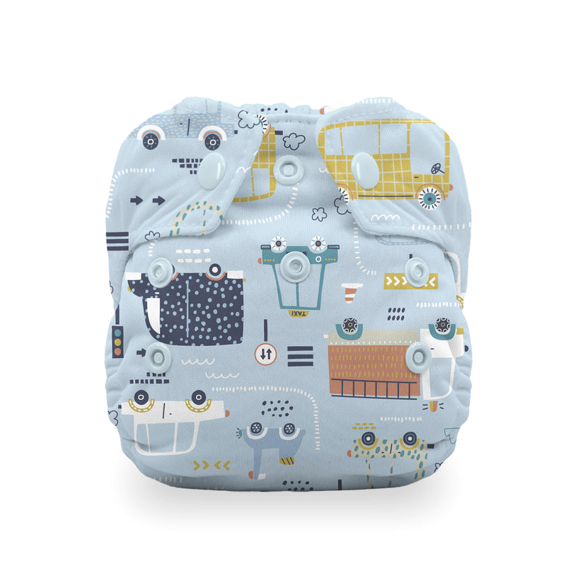 Image of Thirsties Cloth Diapers Natural Newborn All in One