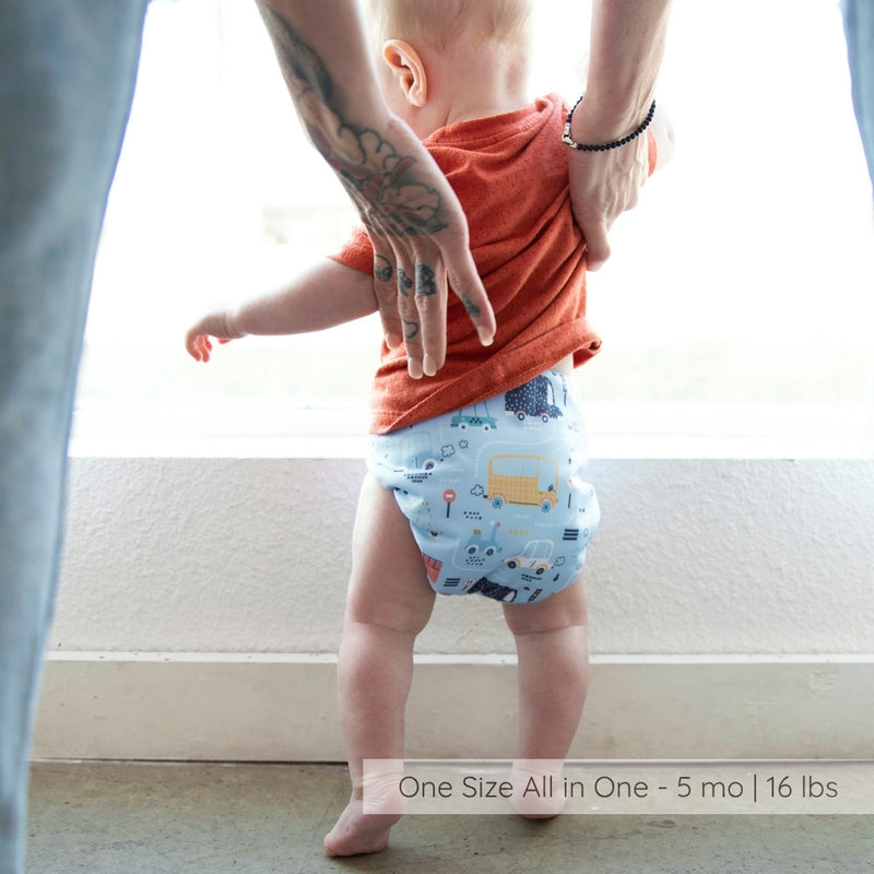 -Image of Thirsties Cloth Diapers One Size All In One
