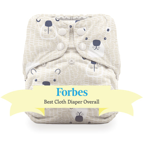 -Image of Thirsties Cloth Diapers Natural One Size All In One