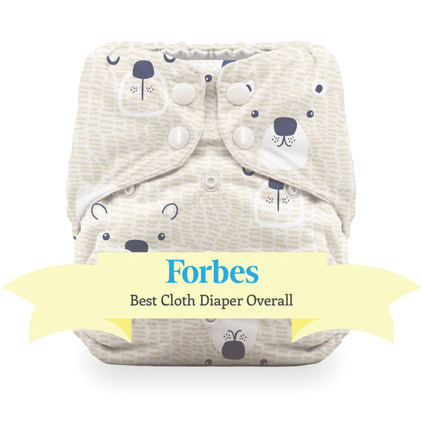 -Image of Thirsties Cloth Diapers Natural One Size All In One