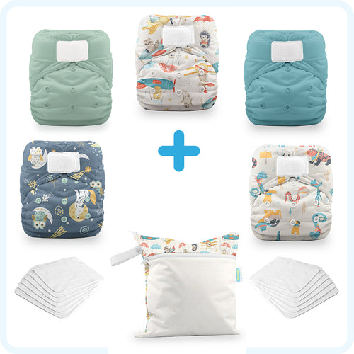 Image of Thirsties Cloth Diaper Packages Caregiver Pack