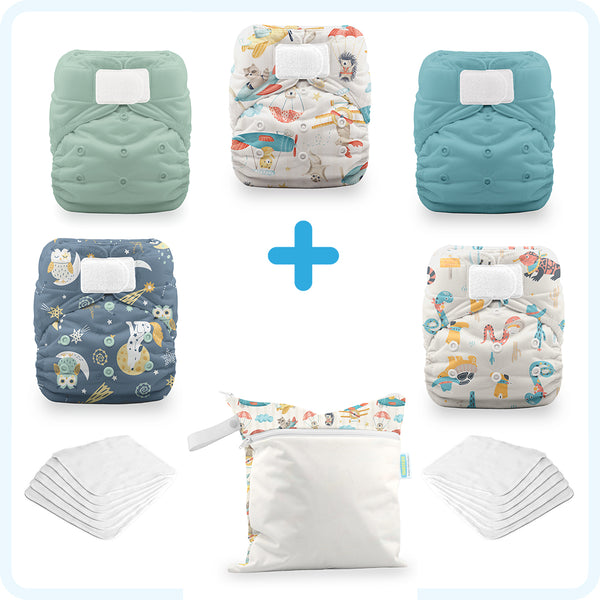 Image of Thirsties Cloth Diaper Packages Caregiver Pack