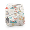 Natural One Size Pocket Diaper - One Size 8 - 40 lbs (4 - 18 kg) / Snap / Oh Chute Default Title
