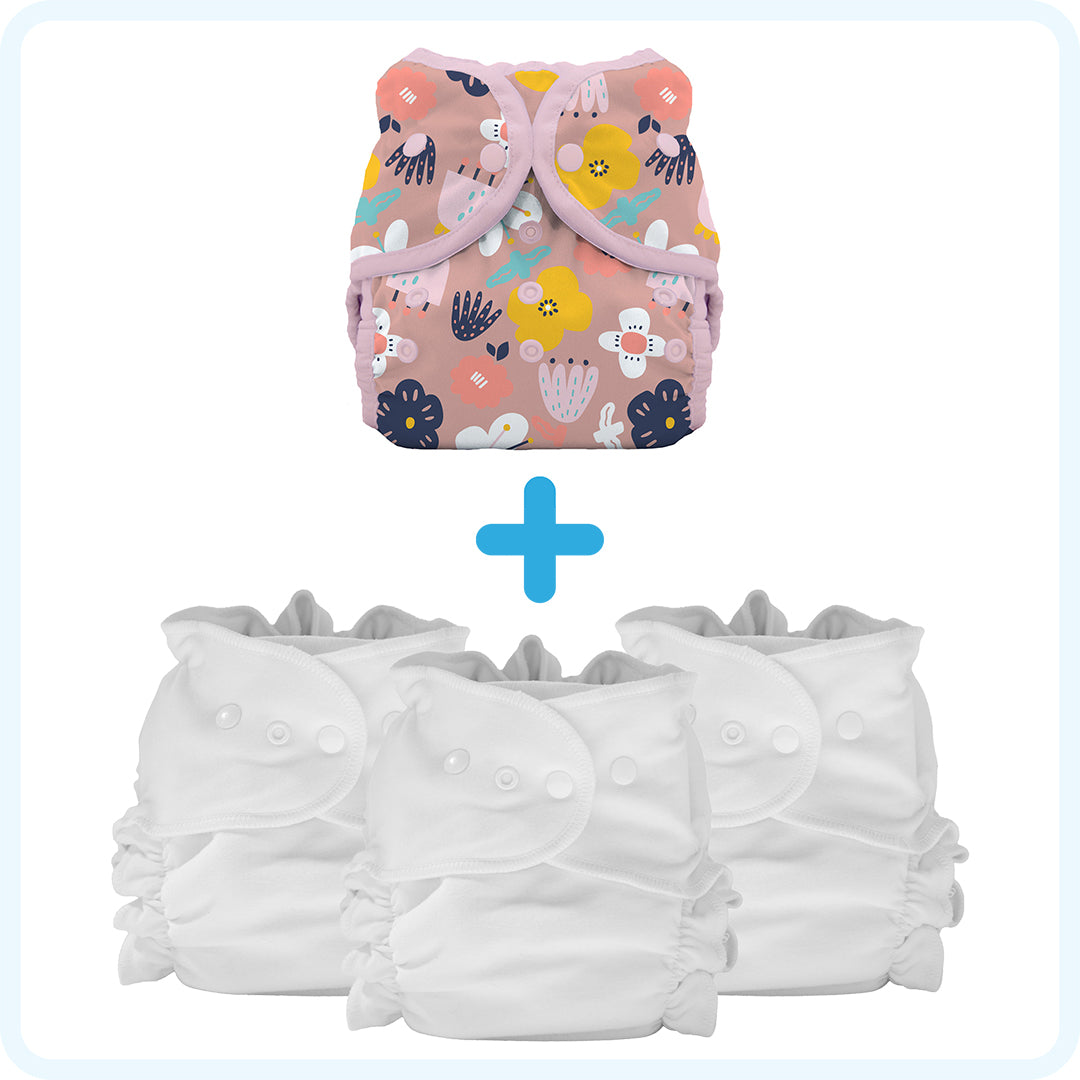 Thirsties Cloth Diapers Duo Duet Pack Bloomy Snaps