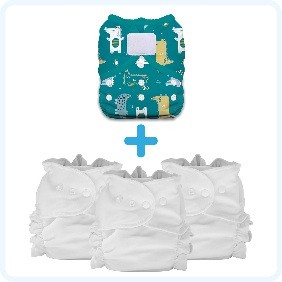 Thirsties Cloth Diapers Duo Duet Pack Crockin Hook and Loop